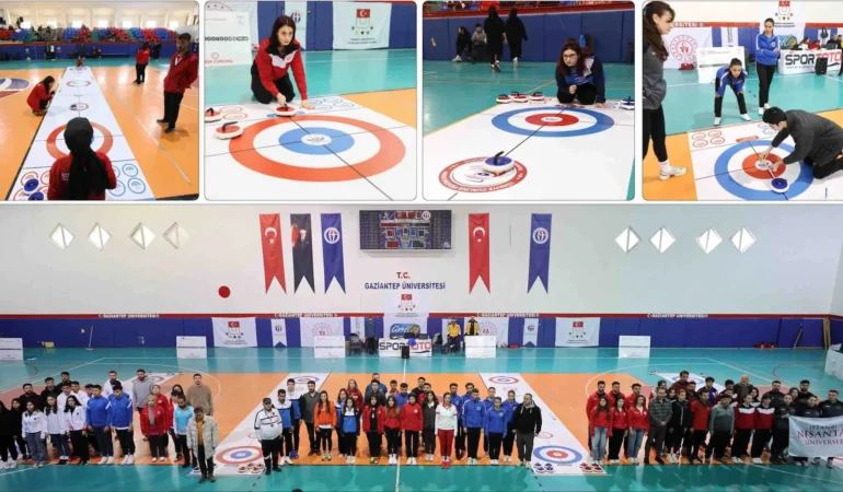 GAÜN’DE FLOOR CURLİNG ÜNİLİG TÜRKİYE ŞAMPİYONASI BAŞLADI