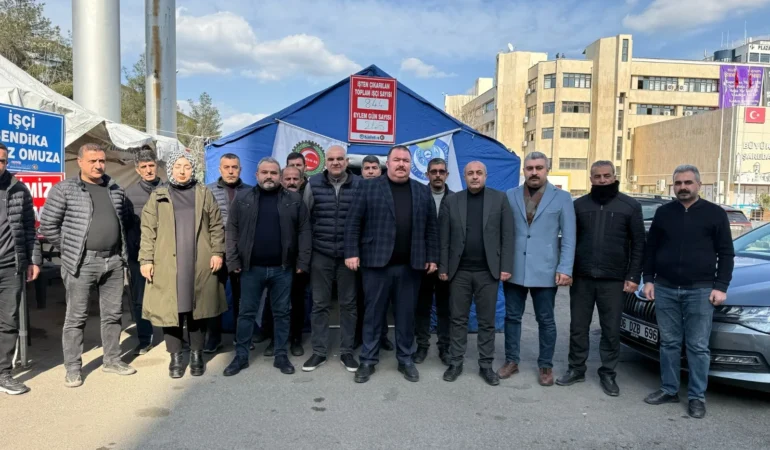 GAZİANTEP’TEN DİYARBAKIR’A İŞÇİ DAYANIŞMASI