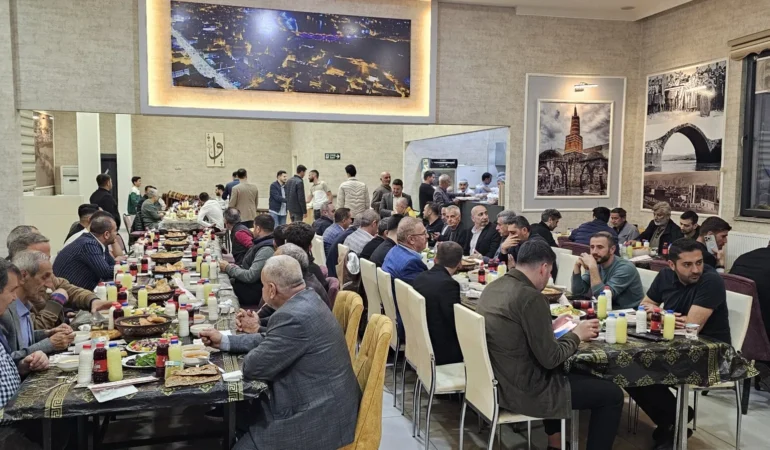 GAZİANTEP’TE Kİ CİZRELİLER İFTARDA BULUŞTU