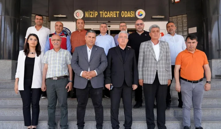 TARIMIN NABZI NİZİP’TE ATTI: İL MÜDÜRÜ KARAYİLAN NTO’YU ZİYARET ETTİ