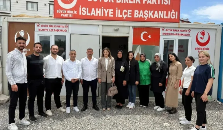 BBP İslahiye İlçe Teşkilatı’nda Toplu İstifa