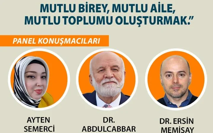 Gaziantep’te “Mutlu Birey, Mutlu Aile, Mutlu Toplum” Paneli